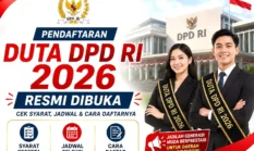 Pendaftaran Duta DPD RI 2026 Resmi Dibuka, Simak Syarat, Jadwal, dan Cara Daftarnya
