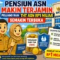 Pensiun ASN Makin Terjamin, Peluang Raih THT Rp1 Miliar Semakin Terbuka, Begini Penjelasan BKN. (foto: AI)