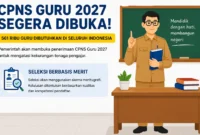 CPNS Guru 2027 Segera Dibuka, Pemerintah Siapkan Rekrutmen untuk Atasi Kekurangan 561 Ribu Guru. (Foto: AI)