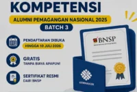 Sertifikasi Kompetensi Alumni Pemagangan Nasional 2025 Batch 3 Resmi Dibuka, Simak Cara Daftar dan Jadwalnya. (Foto: AI)