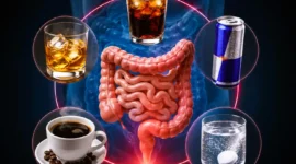 5 Minuman yang Diam-Diam Bisa Merusak Kesehatan Usus, Nomor 3 Dikonsumsi Banyak Orang Setiap Hari. (Foto: AI)