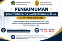 Rekrutmen Calon Hakim Pengadilan Pajak 2026 Resmi Dibuka, Simak Syarat dan Jadwal Pendaftarannya. (Foto: AI)