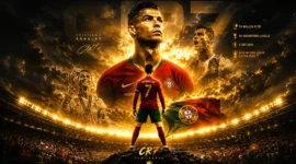 Perjalanan Karier Cristiano Ronaldo hingga Menjadi Legenda Sepak Bola Dunia. (Foto: IG@chashru_new65walldisgine)