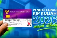Pendaftaran KIP Kuliah 2026 Masih Dibuka, Simak Cara Daftar dan Cek Kampus Penerimanya. (Foto: akb)