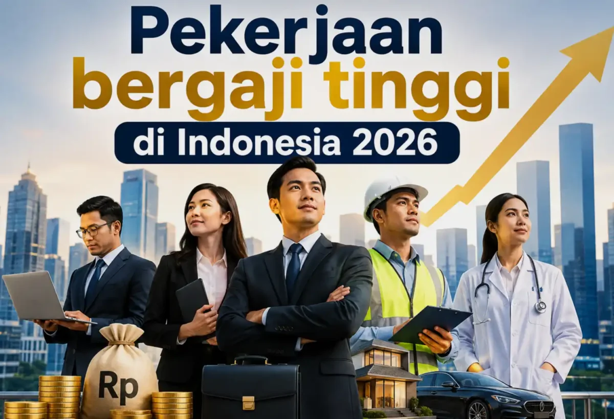 Daftar Pekerjaan Bergaji Fantastis di Indonesia 2026, Ada yang Tembus Rp300 Juta per Bulan. (Foto: AI)