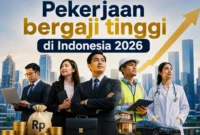 Daftar Pekerjaan Bergaji Fantastis di Indonesia 2026, Ada yang Tembus Rp300 Juta per Bulan. (Foto: AI)