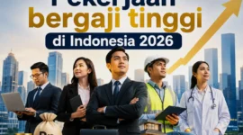 Daftar Pekerjaan Bergaji Fantastis di Indonesia 2026, Ada yang Tembus Rp300 Juta per Bulan. (Foto: AI)