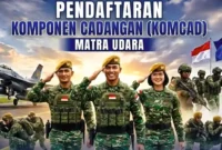 Kemhan Resmi Buka Pendaftaran Komcad Matra Udara 2026. (Foto: Instagram/Puskomcad Kemhan/keprinews)