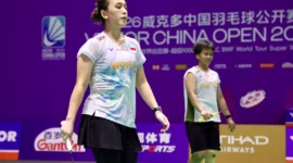 Hasil China Open 2026: Ana/Meilysa Kalah Dramatis, Gagal Amankan Tiket 16. (Foto: Dokumentasi PBSI/rri)