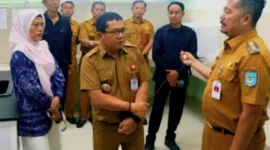 Bupati Monadi Evaluasi RSUD Bukit Kerman, Fokus Tingkatkan Pelayanan BPJS Kesehatan. (Foto: Dedi Aguspriadi/metrojambi)