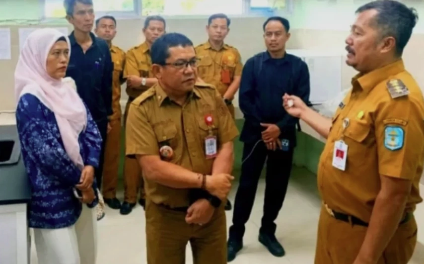 Bupati Monadi Evaluasi RSUD Bukit Kerman, Fokus Tingkatkan Pelayanan BPJS Kesehatan. (Foto: Dedi Aguspriadi/metrojambi)