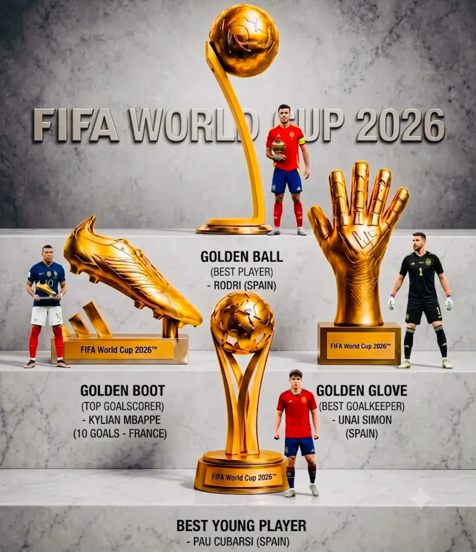 Daftar Lengkap Peraih Penghargaan Piala Dunia 2026 (Foto: AI/owrite)