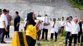 Ratusan Warga Tiga Desa Tuntut PT KMH Bayar Ganti Rugi Lahan, Soroti Dampak Proyek PLTA. (Foto: sorotpost)
