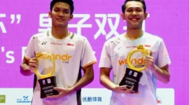 Fajar/Fikri Tutup China Open 2026 dengan Gelar Juara. (Foto: ANTARA/HO-PBSI)
