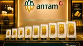 Harga Emas Antam Turun Lagi! Cek Harga Terbaru per 1 Juli 2026, Buyback Ikut Melemah. (Foto Ilustrasi: AI/investor)