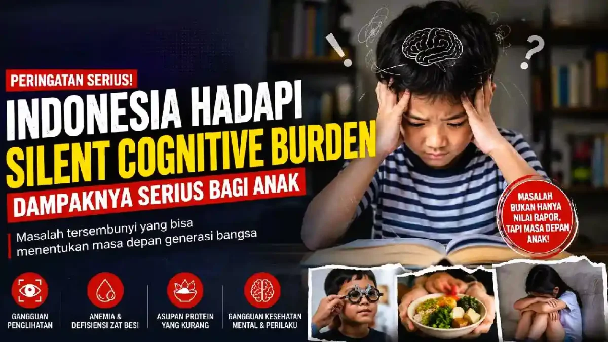Ancaman Silent Cognitive Burden Mengintai Anak Indonesia, IHDC Ungkap Empat Penyebab Utamanya. (Foto: beritalogy)