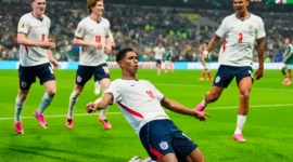 Tertinggal di Awal Laga, Inggris Akhirnya Singkirkan Norwegia Lewat Extra Time. (Foto: pdiperjuanganbali)