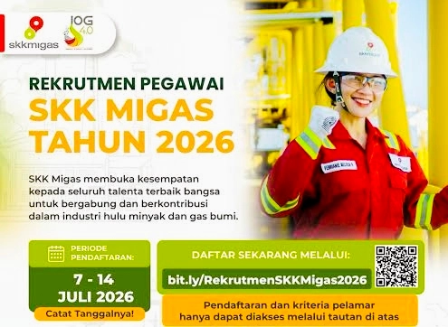 Lowongan Kerja SKK Migas 2026 Resmi Dibuka, Tersedia 35 Formasi untuk Lulusan S1. (Foto: Ig@skkmigasofficial)