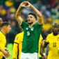 Meksiko Tampil Menggila! Quinones dan Raul Jimenez Bawa El Tri Unggul 2-0 atas Ekuador. (Foto: AFP/YURI CORTEZ/kompas)