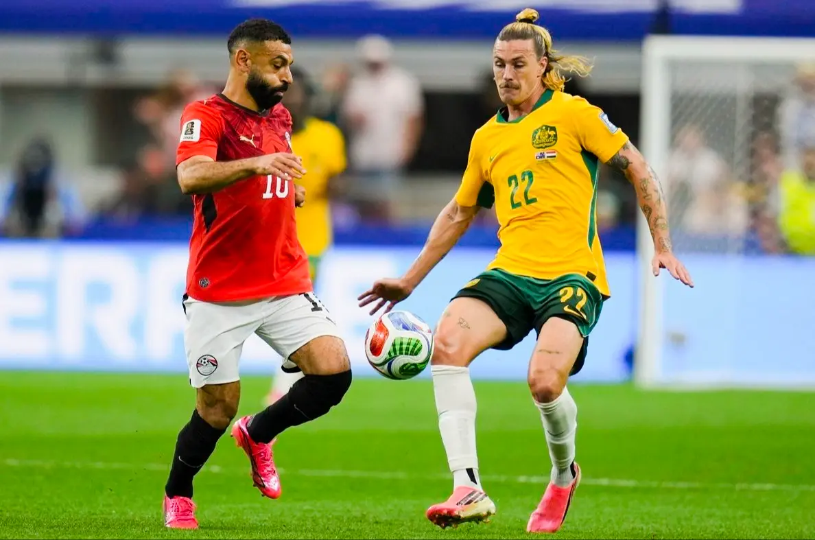 Australia Tumbang di Adu Penalti, Mohamed Salah Antar Mesir Melaju ke Babak 16 Besar. (Foto: Xinhua/Wu Xiaoling/kompas)