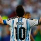 Argentina Nyaris Tersingkir! Cape Verde Paksa Messi Cs Berjuang hingga Extra Time. (Foto: AFP/ROBERTO SCHMIDT/kompas)
