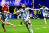 Sempat Tertinggal Dua Gol, Argentina Berhasil Membalikkan Keadaan dan Taklukkan Mesir 3-2. (Foto: Getty Images Sport/goal)
