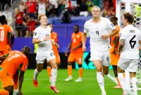 Gol Haaland di Menit Akhir Antar Norwegia Melangkah ke Babak 16 Besar, Brasil Jadi Lawan Berikutnya. (Foto: Michael Regan - FIFA/suaramardeka)