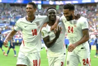 Hasil Inggris vs Prancis Piala Dunia 2026: Inggris Kalahkan Prancis 6-4 dan Rebut Peringkat Ketiga. (Foto: ROBERTO SCHMIDT/AFP/medcom)