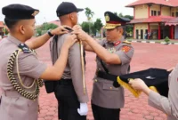 46 Calon Bintara Polri Mulai Pendidikan di SPN Polda Jambi, Kapolda Tekankan Integritas dan Literasi Digital. (Foto: beritasatu jambi/tribratanews)