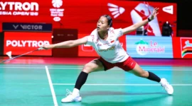 Langkah Putri Kusuma Wardani Terhenti di Semifinal usai Dikalahkan Akane Yamaguchi. (Foto: Dok. PBSI/viva)