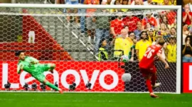 Swiss Pastikan Tiket Terakhir Perempat Final setelah Taklukkan Kolombia Lewat Adu Penalti. (Foto: Dok Reuters/headline)