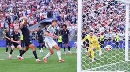 Belgia Singkirkan Amerika Serikat 4-1, De Ketelaere Bawa Setan Merah Tantang Spanyol di Perempat Final. (Foto: Getty Images/Robbie Jay Barratt - AMA/detik)