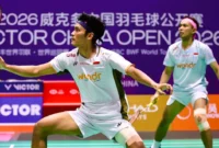 Hasil China Open 2026: Fajar/Fikri Lolos ke 16 Besar Usai Singkirkan Wakil Tuan Rumah. (Foto: X/@INABadminton/okezone)