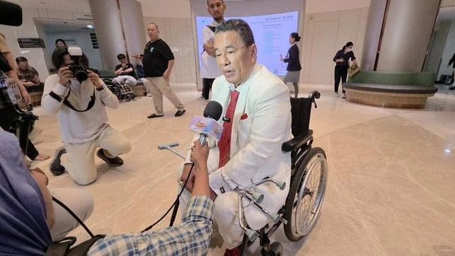 Hotman Paris Mundur dari Tim Kuasa Hukum Febrie Adriansyah, Ini Alasannya. (Foto: Taufiq/detikcom)