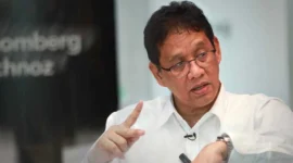Purbaya Ingatkan Dirjen Anggaran Baru, Tidak Semua Usulan Anggaran Kementerian Harus Disetujui. (Foto: Bloomberg Technoz)