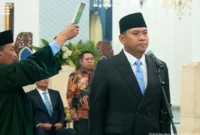 Presiden Prabowo resmi melantik Sudaryono sebagai Kepala Badan Gizi Nasional (BGN) yang baru. (Foto: Sekretariat Presiden/cnnindonesia)
