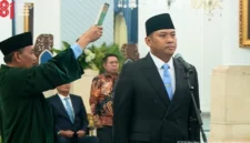 Presiden Prabowo resmi melantik Sudaryono sebagai Kepala Badan Gizi Nasional (BGN) yang baru. (Foto: Sekretariat Presiden/cnnindonesia)