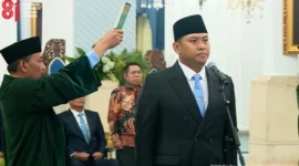 Presiden Prabowo resmi melantik Sudaryono sebagai Kepala Badan Gizi Nasional (BGN) yang baru. (Foto: Sekretariat Presiden/cnnindonesia)