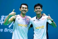 Hasil Japan Open 2026: Fajar/Fikri Bangkit dari Ketertinggalan, Singkirkan Ganda Inggris dan Lolos ke Semifinal. (Foto: PBSI/juara.net)