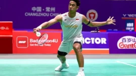 Hasil China Open 2026: Alwi Farhan Tersingkir usai Kalah Sengit dari Ayush Shetty. (Foto: bolasport)