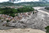 Banjir Bandang Dahsyat di Nepal Terjadi Tanpa Hujan Deras, Apa yang Sebenarnya Terjadi? (Foto: Navesh Chitrakar/REUTERS/kumparan)