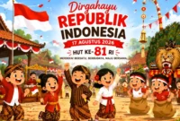 Cara Bikin Poster HUT ke-81 RI Pakai AI, Ini 8 Prompt yang Bisa Dicoba. (Foto: Ilustrasi AI/ChatGPT)