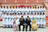 30 Paskibraka Kota Sungai Penuh Resmi Dikukuhkan, Siap Kibarkan Merah Putih pada HUT RI ke-81. (Foto: Facebook/Prokopim Kota Sungai Penuh)