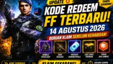 Kode Redeem FF Terbaru 14 Agustus 2026, Buruan Klaim Sebelum Kehabisan. (Foto: ff.garena)