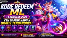 Kode Redeem ML 14 Agustus 2026, Cek Daftar Hadiah Gratis Terbarunya. (Foto: mobilelegends)