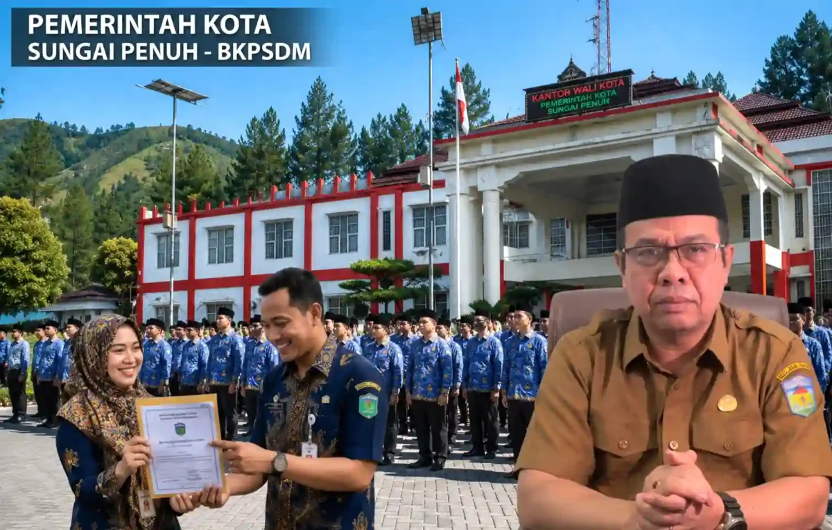 Kabar Baik PPPK Sungai Penuh, Kontrak Paruh Waktu Bakal Diperpanjang. (Foto: britainaja)