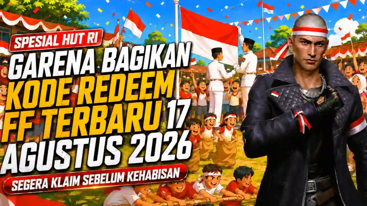 Spesial HUT RI, Garena Bagikan Kode Redeem FF Terbaru 17 Agustus 2026, Segera Klaim Sebelum Kehabisan. (Foto: ff.garena)