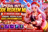 Spesial HUT RI, Kode Redeem ML 17 Agustus 2026 Terbaru, Segera Klaim Sebelum Kehabisan. (Foto: mobilelegends)