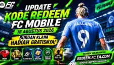 Update Kode Redeem FC Mobile 18 Agustus 2026, Buruan Klaim Hadiah Gratisnya. (Foto: FIFA U Team/akurat)