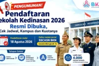 Pendaftaran Sekolah Kedinasan 2026 Resmi Dibuka, Cek Jadwal, Kampus dan Kuotanya. (Foto: AI)